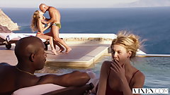 VIXEN Teen Model Exhibitionist Gets Fucked Everywhere By Her