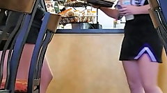 Candid Voyeur-  Hot Teen Cheerleader