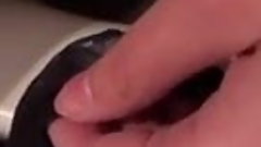 Hot teen pee in panty for me