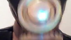 LATEX NYLON SOLO FETISH WANK