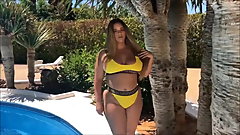 Wide Hips Big Thighs Bikini Try On