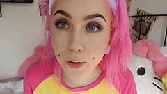 PIERCED CHEEKS 3 - EMO KYLIE SEDUCES YOU KINKY JENNER