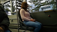 Teen candid big Tits