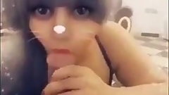 Teen Arabian girl blowjob